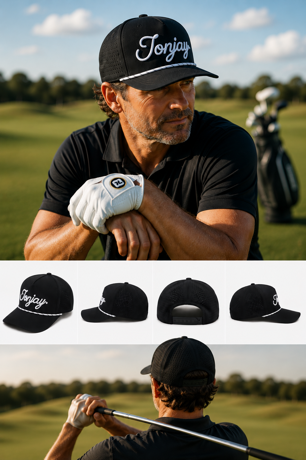 Jonjay Logo Hat black